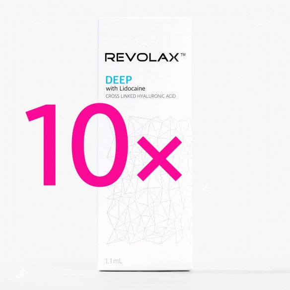 REVOLAX™ DEEP LIDOCAINE 10x1,1 ml – Center Fillers aesthetic wholesaler