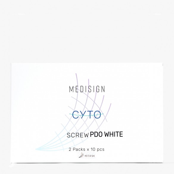 MEDISIGN CYTO SCREW PDO WHITE NICI 10 szt.
