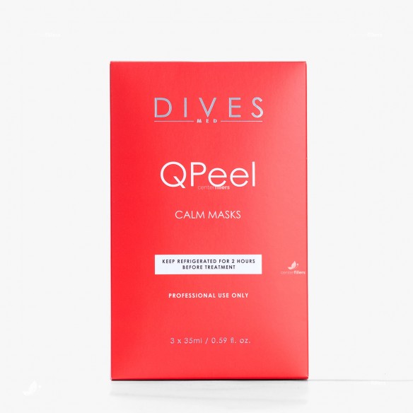 DIVES MED Q Peel CALM MASK 3x35 ml - Center Fillers Aesthetic Wholesaler