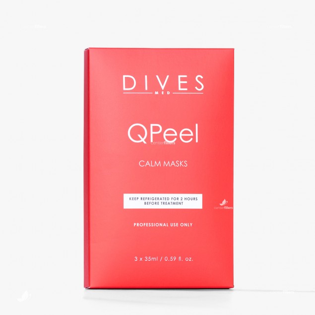DIVES MED Q Peel CALM MASK 3x35 ml - Center Fillers Aesthetic Wholesaler