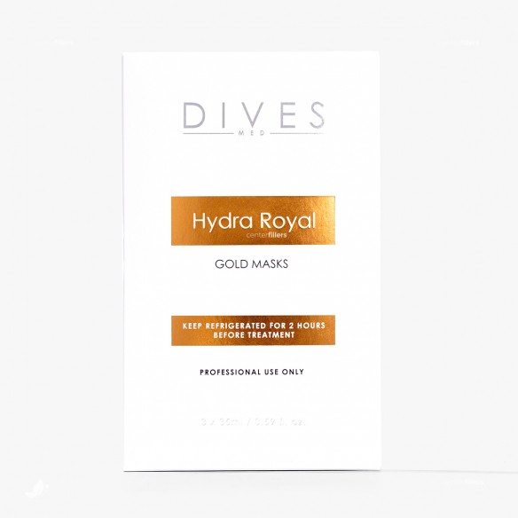 DIVES MED Hydra Royal GOLD MASK - Center Fillers Aesthetic Wholesaler