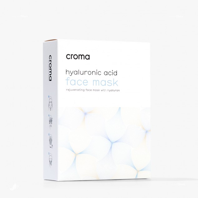 CROMA HYALURONIC ACID FACE MASK 8 pcs. – Center Fillers aesthetic wholesaler