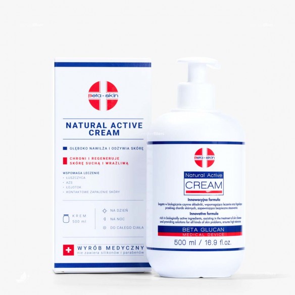 Beta-Skin Natural Active Cream (500ml)