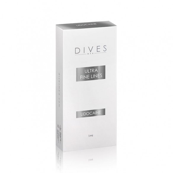 DIVES MED Ultra Fine Lines Lidocaine (1x1ml)