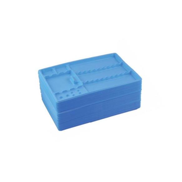 Tacka stomatologiczna niebieska (100szt.)