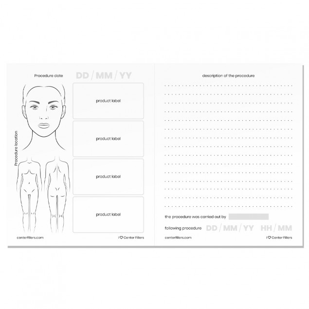 BEAUTY PASSPORT in English (1pc)