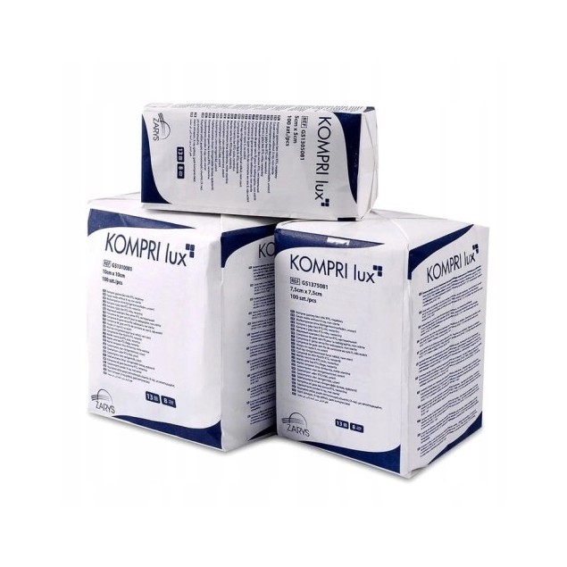 Kompresy gazowe niejałowe