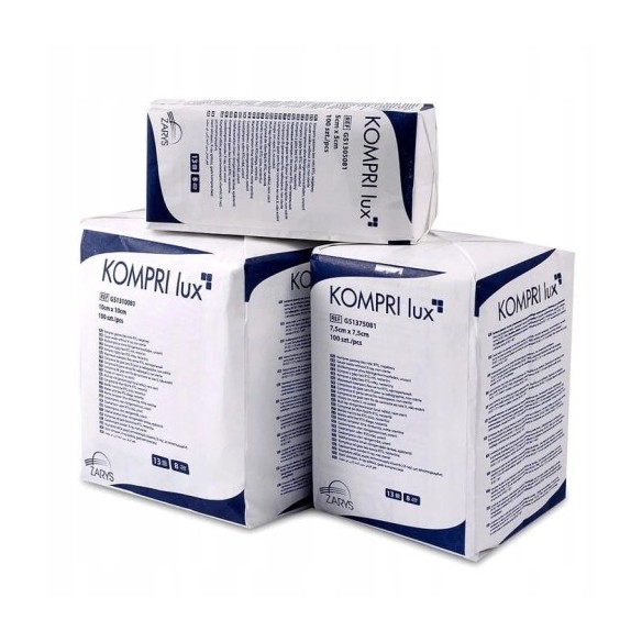 Kompresy gazowe niejałowe