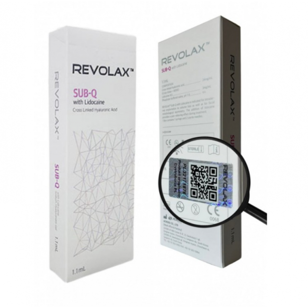 REVOLAX™ SUB Q LIDOCAINE 10x1,1 ml – Hurtownia estetyczna Center Fillers