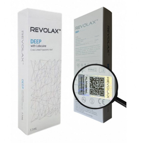 REVOLAX™ DEEP LIDOCAINE 10x1,1 ml – Center Fillers aesthetic wholesaler