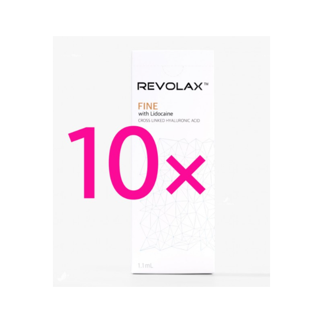 REVOLAX™ FINE LIDOCAINE 10x1,1 ml – Hurtownia estetyczna Center Fillers