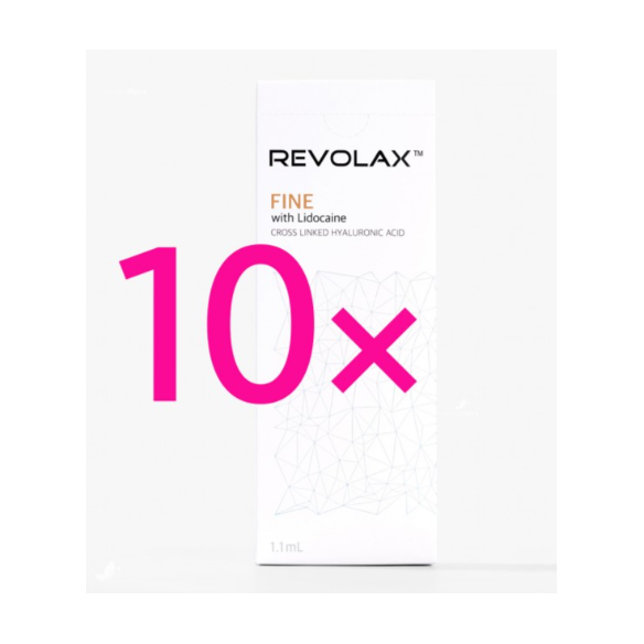 REVOLAX™ FINE LIDOCAINE 10x1,1 ml – Hurtownia estetyczna Center Fillers