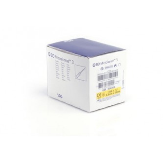 Igły iniekcyjnie BD 0,3 x 13mm 30G x 1/2  10 szt.