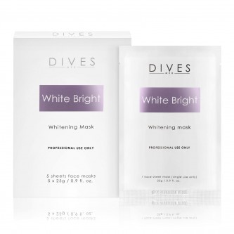 DIVES MED - White Bright Mask - maska depigmentująca 5x25g