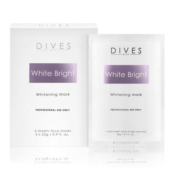 DIVES MED - White Bright Mask - maska depigmentująca 5x25g