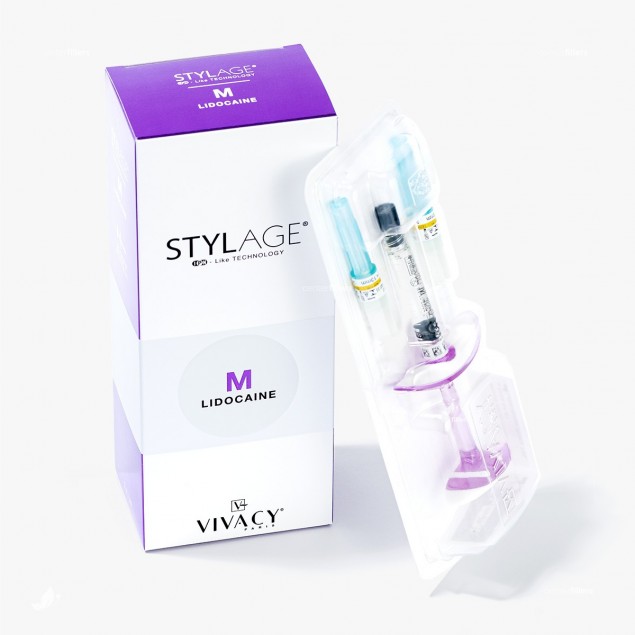 VIVACY STYLAGE® M LIDOCAINE Bi-SOFT 2x1 ml - Hurtownia estetyczna Center Fillers