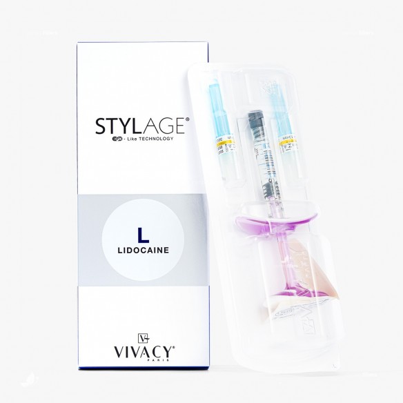 VIVACY STYLAGE® L LIDOCAINE Bi-SOFT 2x1 ml – Center Fillers aesthetic wholesaler